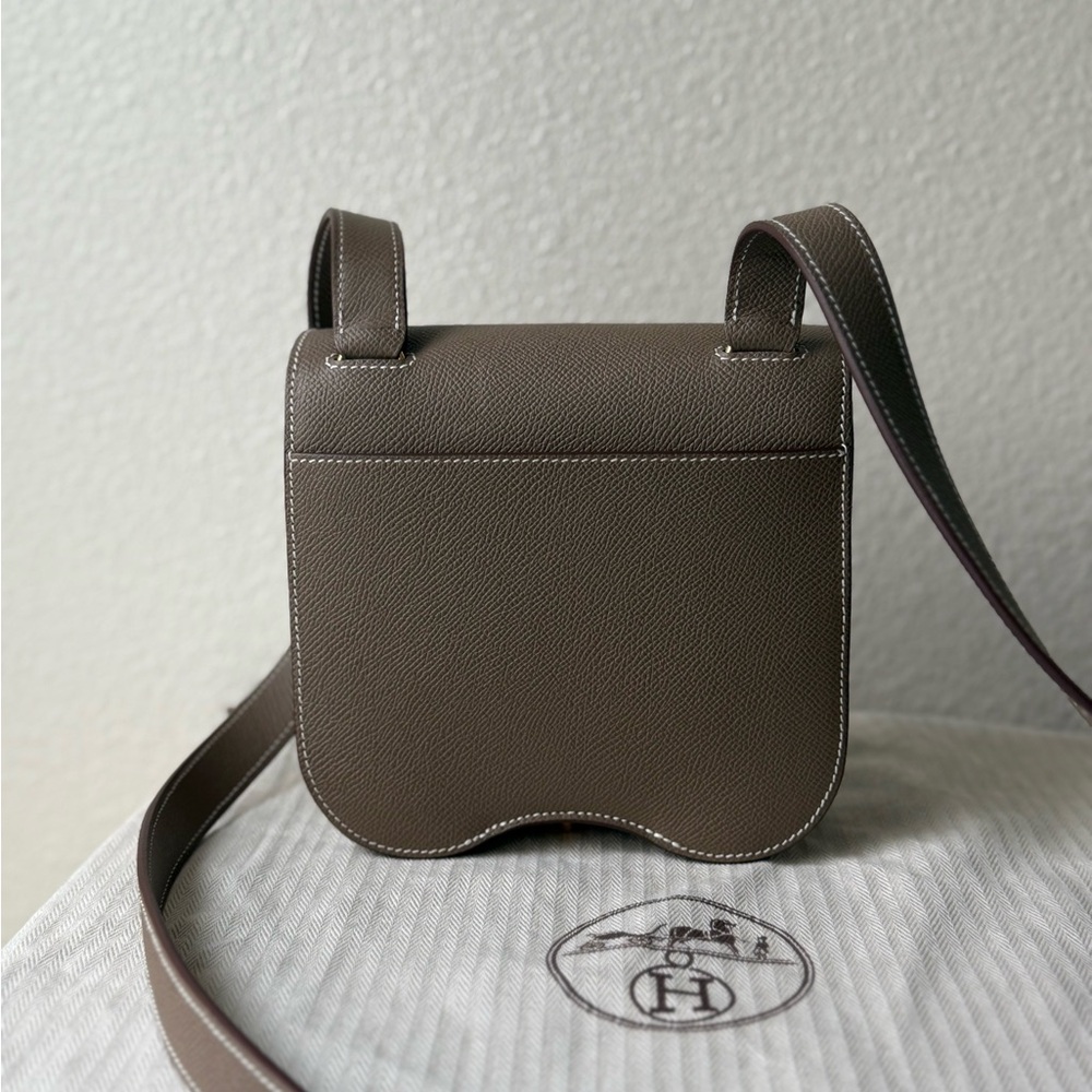 HERMES DELLA CAVALLERIA MINI BAG in EPSOM LEATHER with Gold HW - Picture 6 of 16